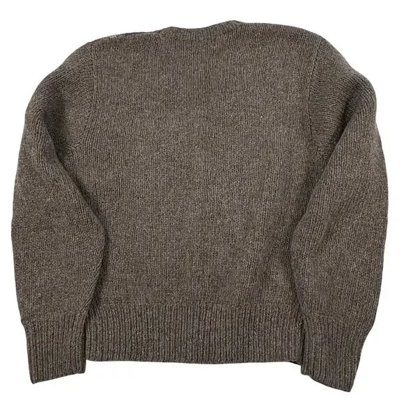 JH Collectibles Vintage Lambswool Cardigan Sweater Women's S Brown Autumn - Picture 2 of 10